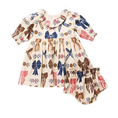 Baby Girls Amara Dress Set - Harvest Bows