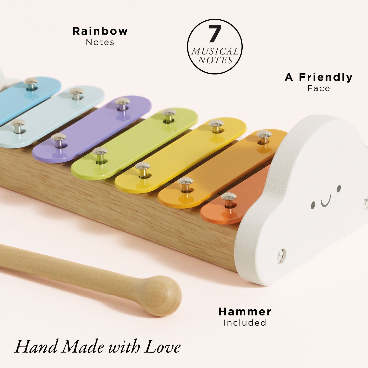 Rainbow Wooden  Xylophone — Le Toy Van product photo 1
