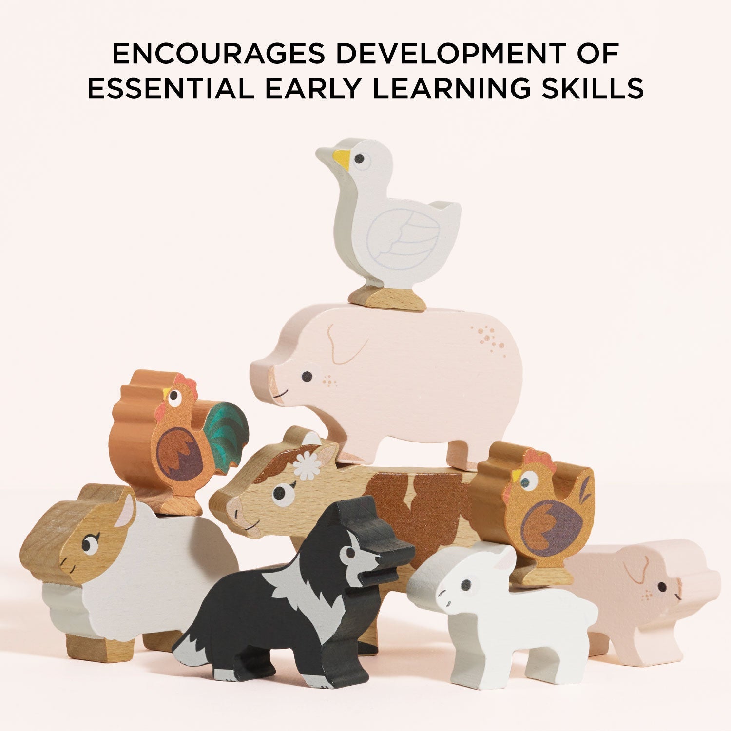 Stacking Farmyard Animals — Le Toy Van product photo 3