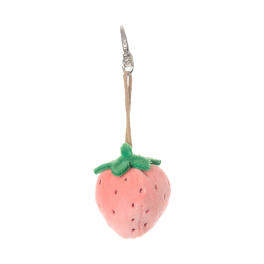 Strawberry Bag Charm- Pink