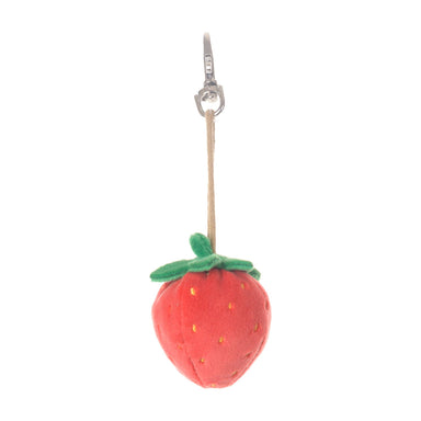 Strawberry Bag Charm- Red