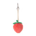 Strawberry Bag Charm- Red