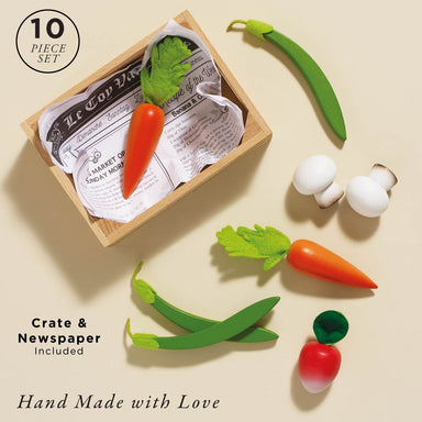 Harvest Vegetables Wooden Market Crate — Le Toy Van product photo 1