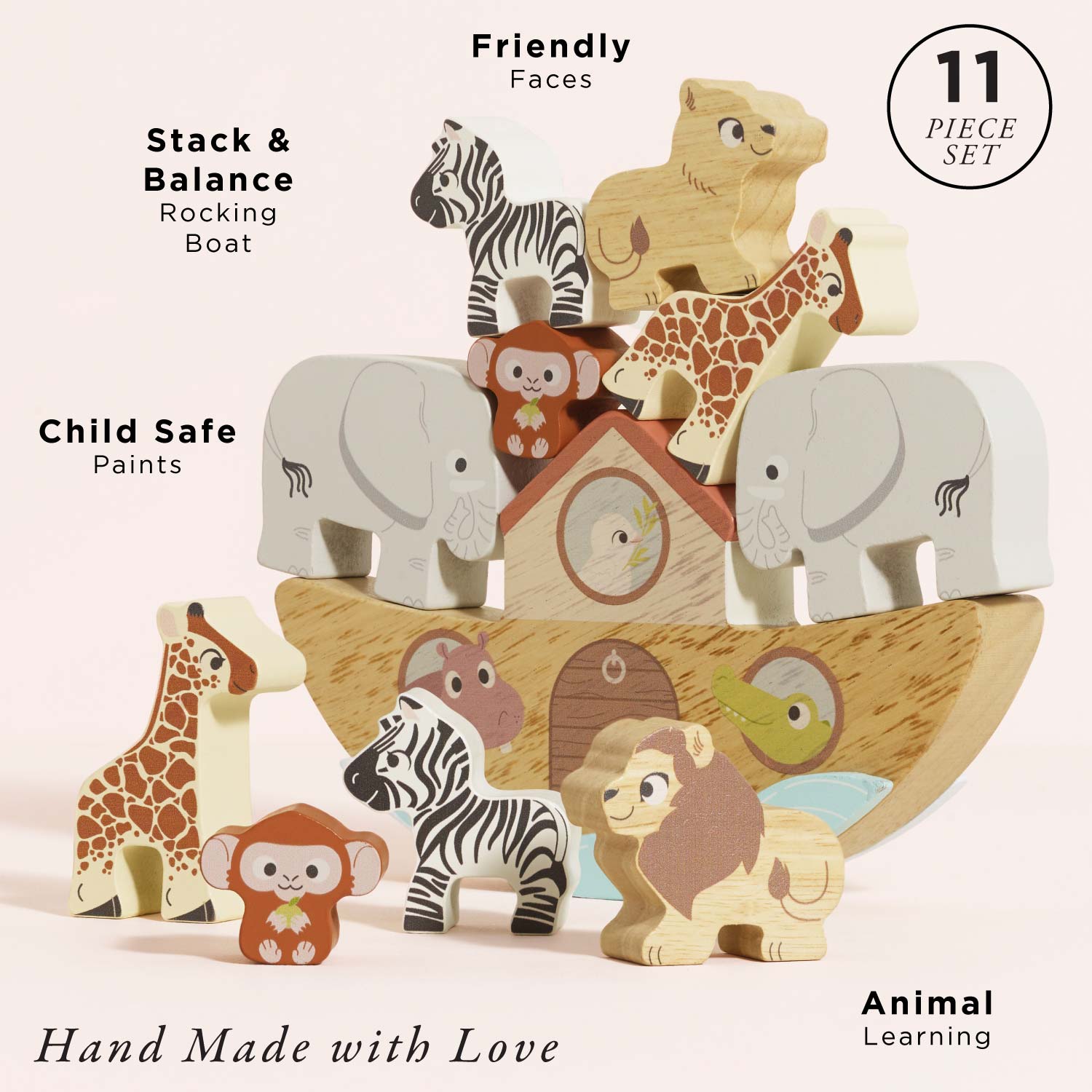 Noah's Balancing Ark — Le Toy Van product photo 1