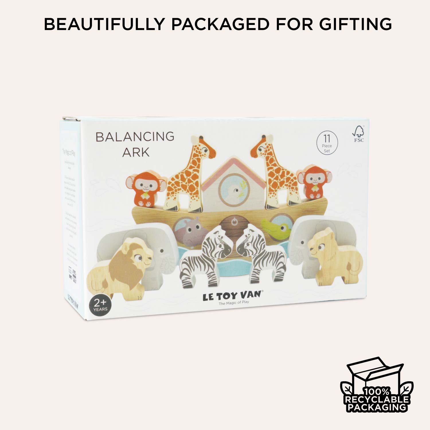 Noah's Balancing Ark — Le Toy Van product photo 5
