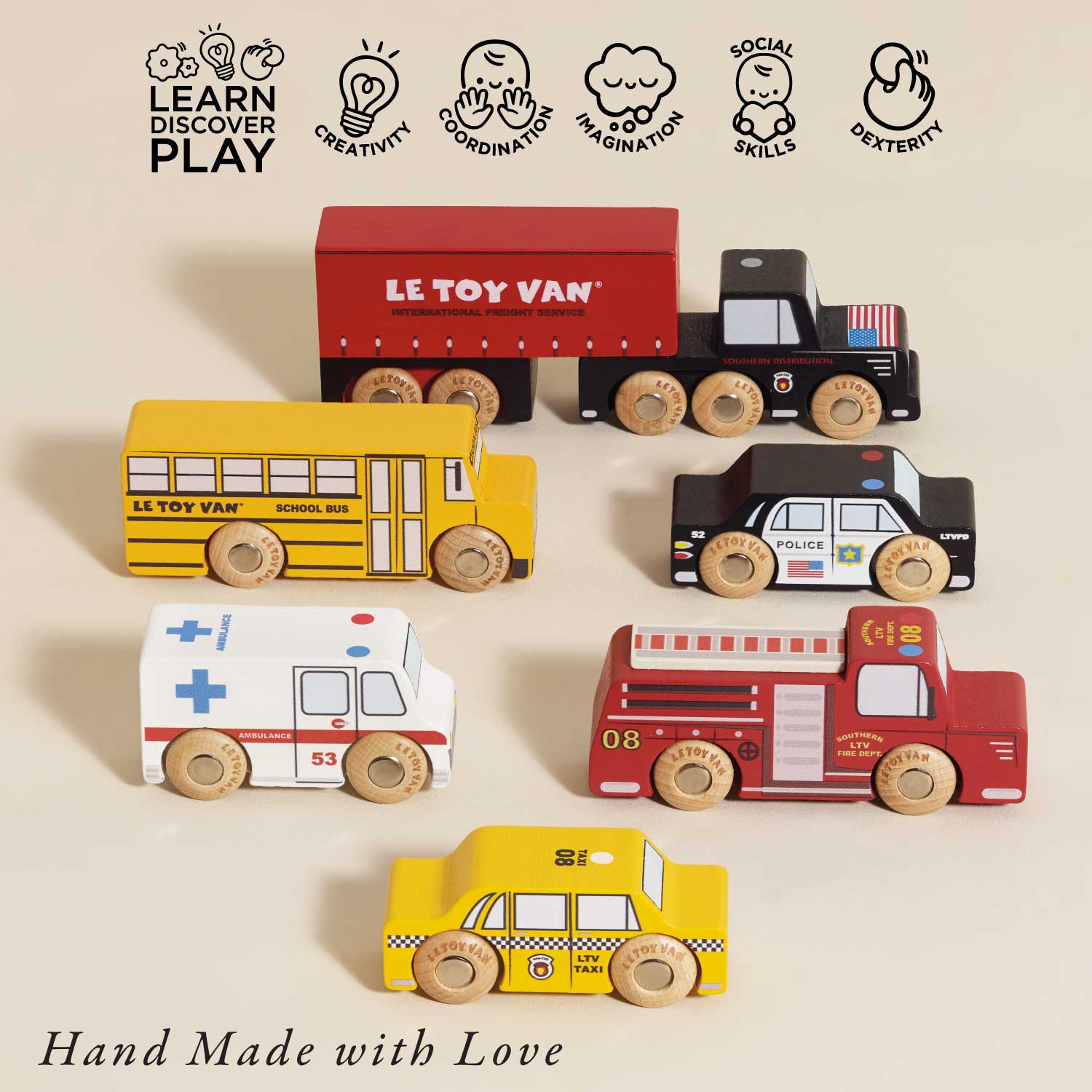 American Toy Cars — Le Toy Van product photo 2