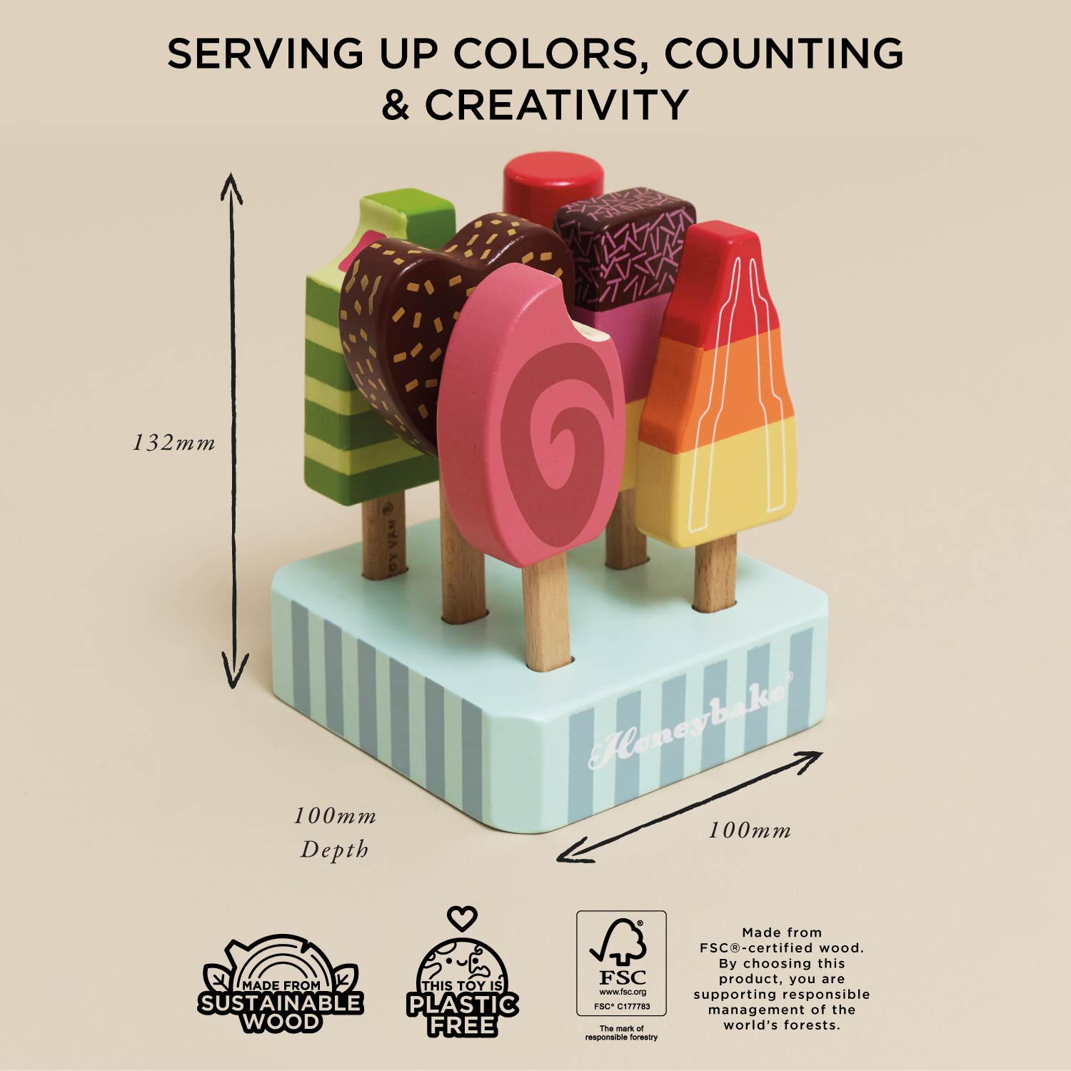 Ice Cream Lollies — Le Toy Van product photo 5