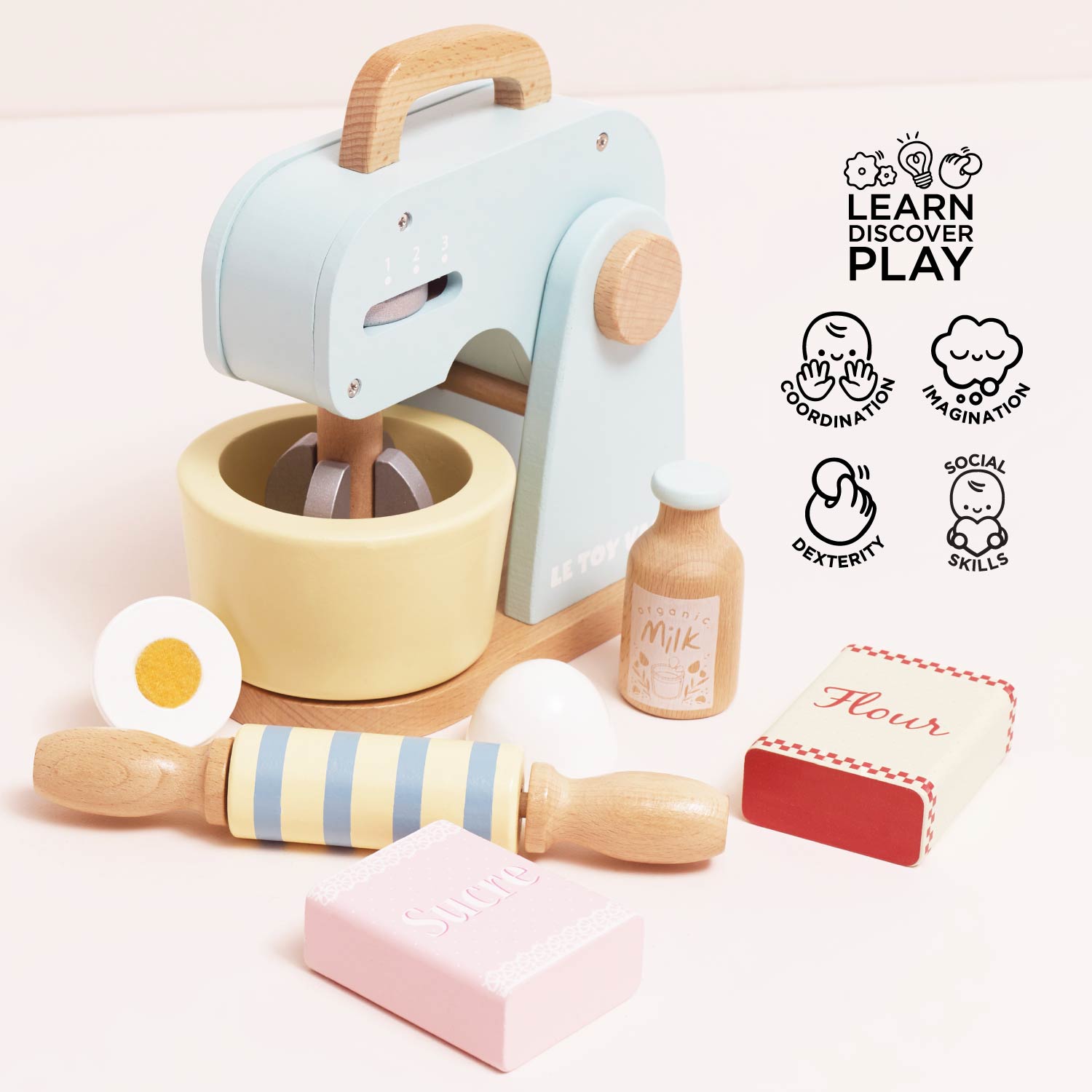Wooden Mixer Set — Le Toy Van product photo 3