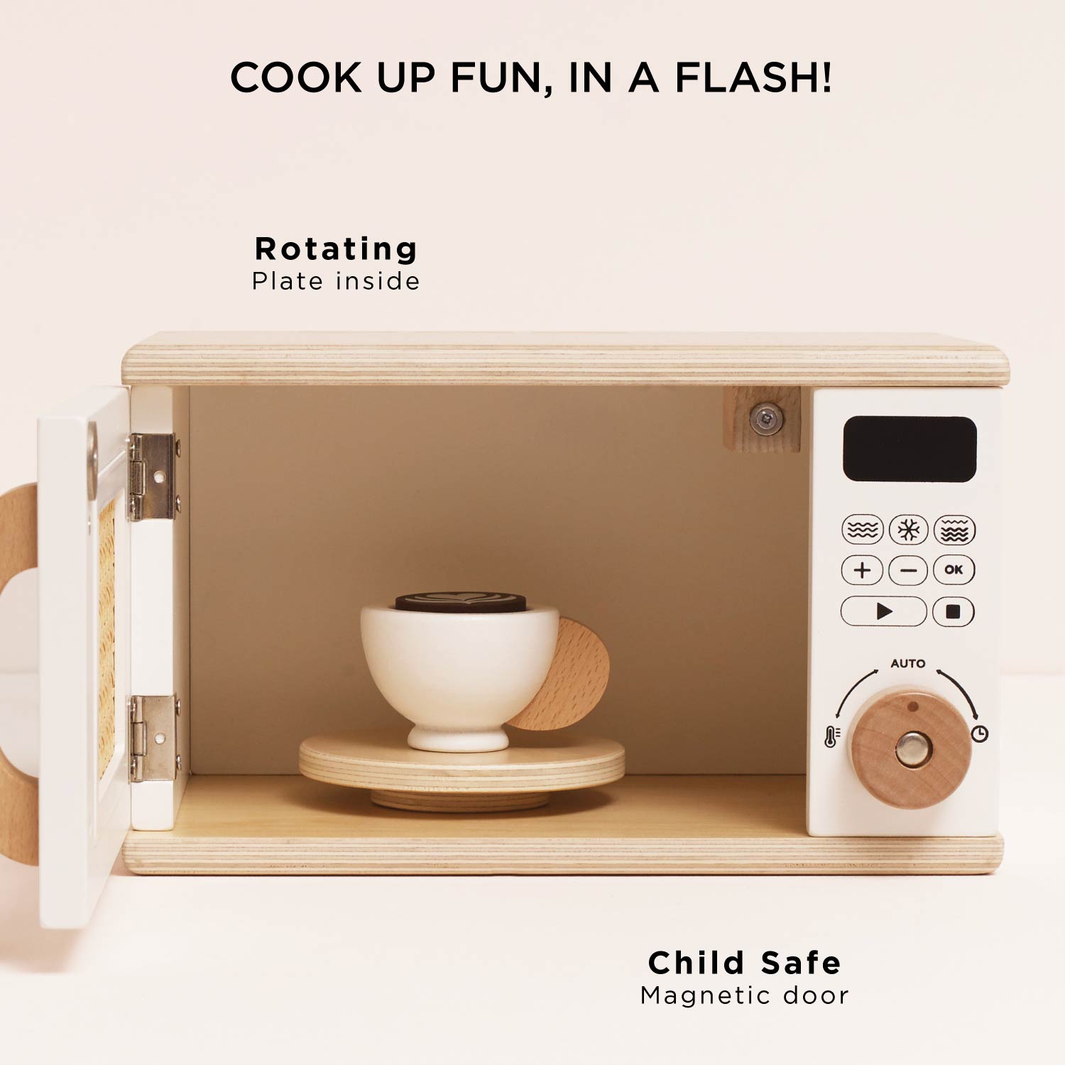 Wooden Microwave — Le Toy Van product photo 3
