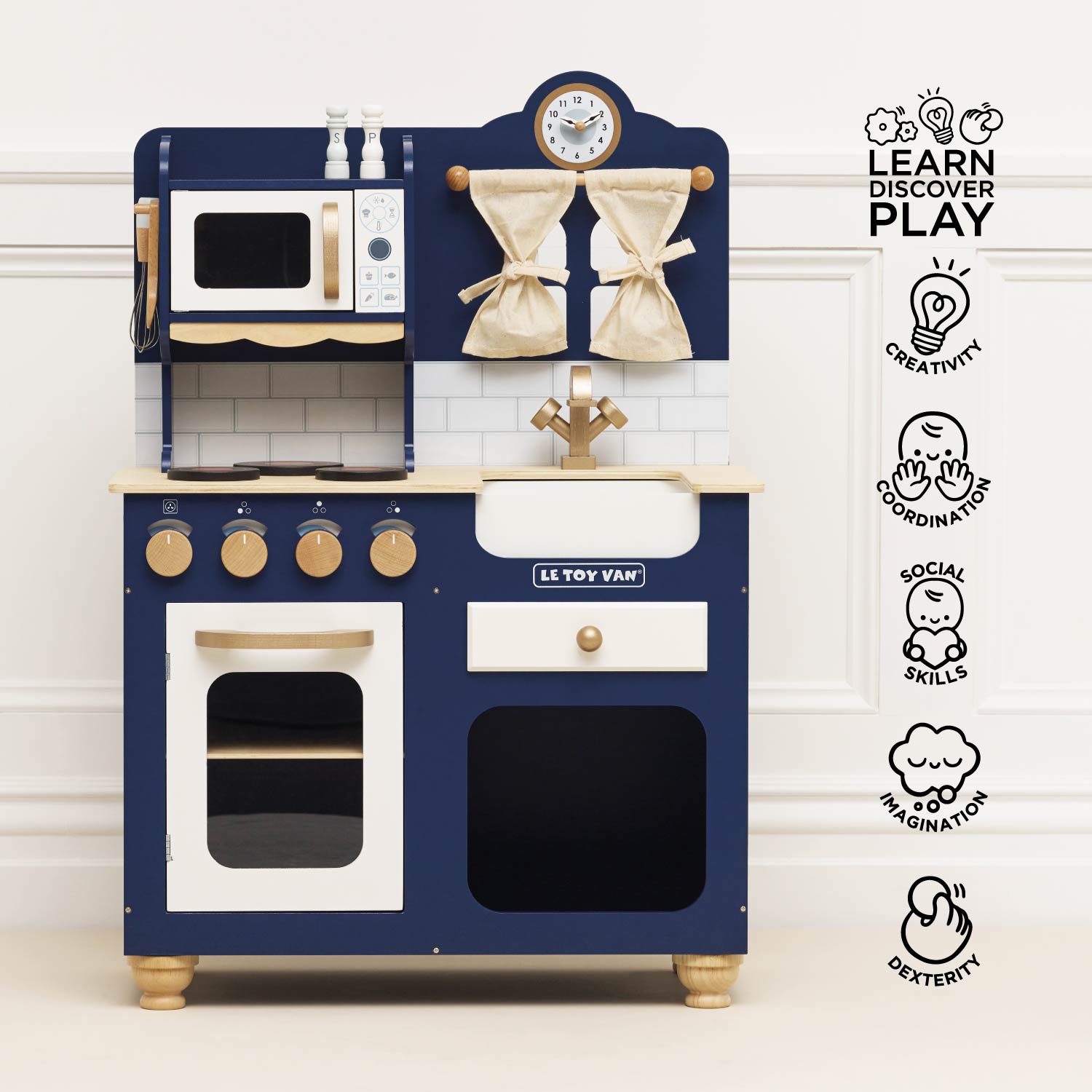 Oxford Wooden Play Kitchen — Le Toy Van product photo 2
