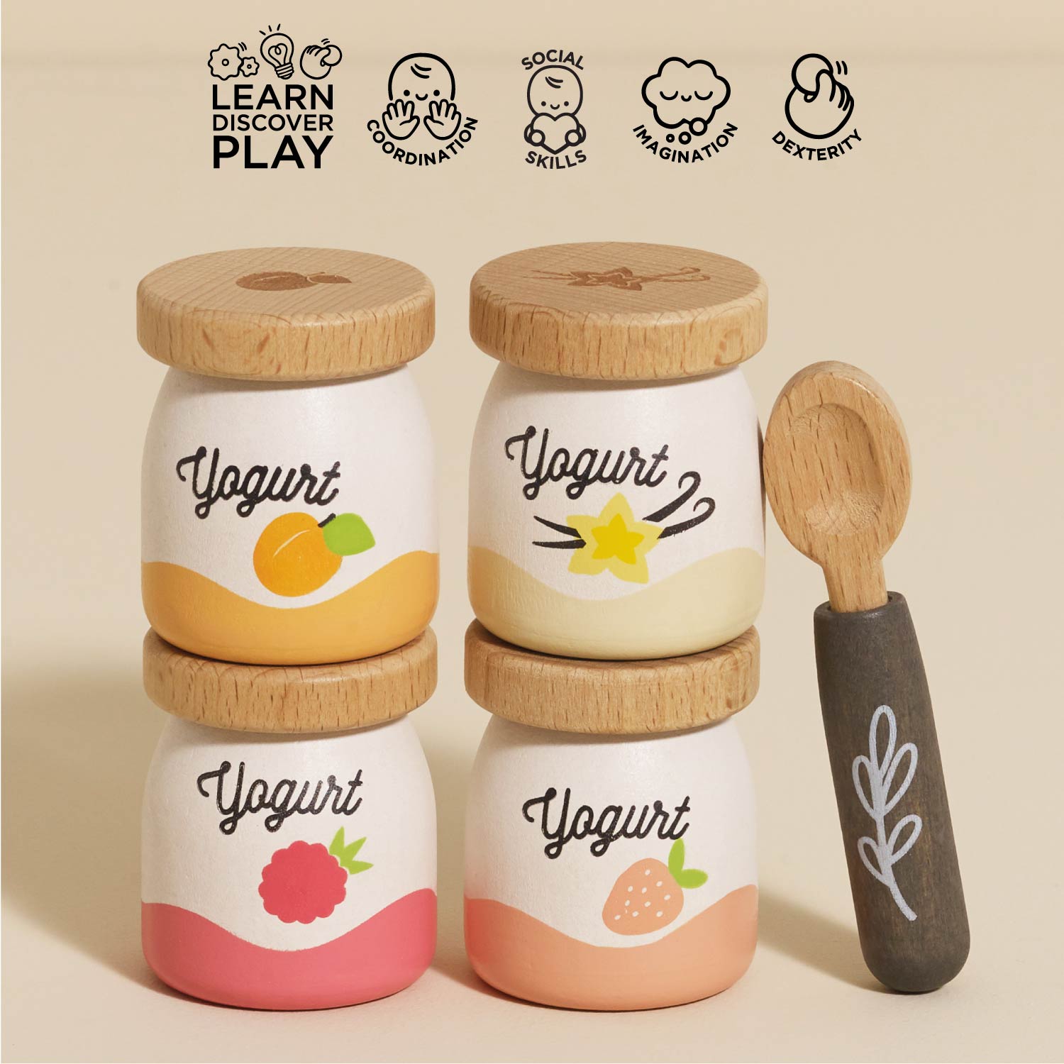Yogurt Play Food Set — Le Toy Van product photo 2