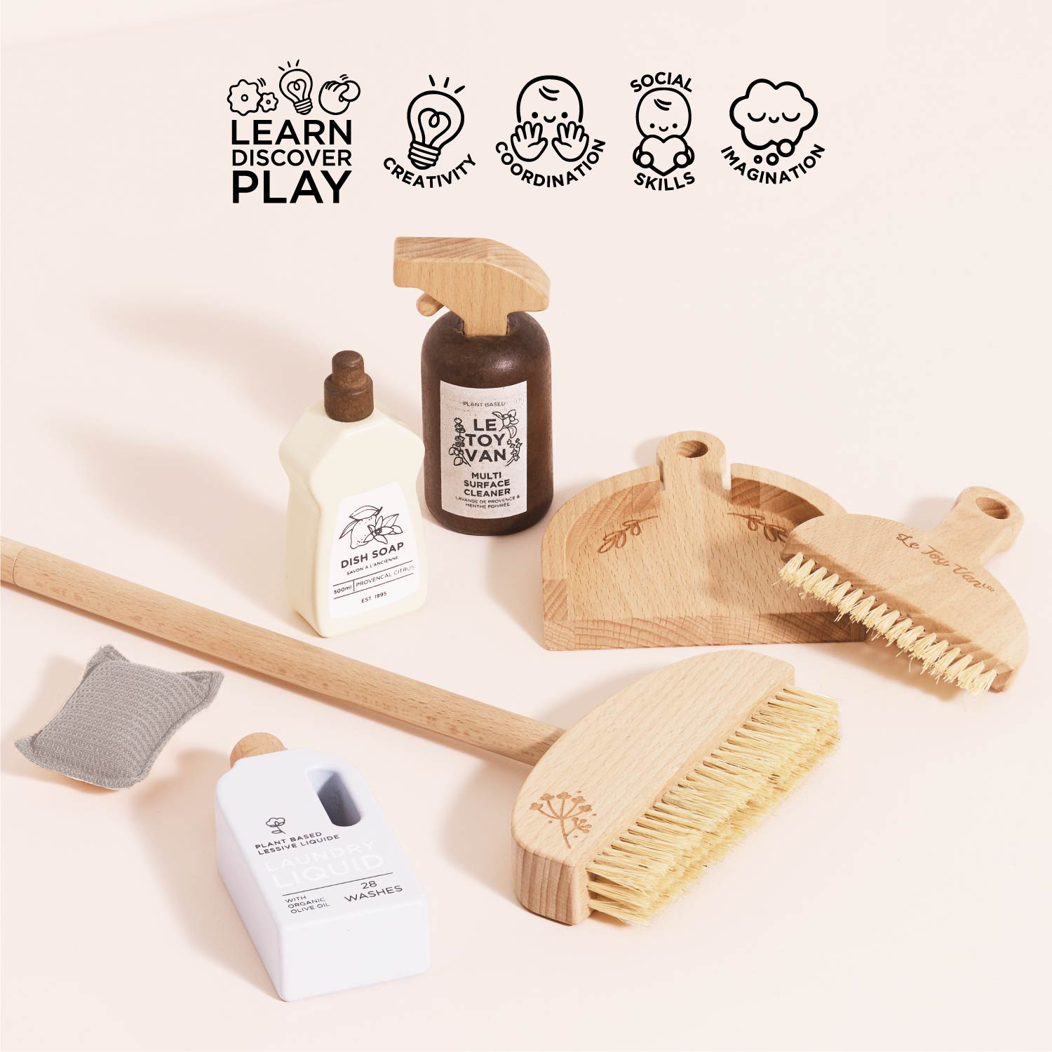 Wooden Cleaning Set — Le Toy Van product photo 3