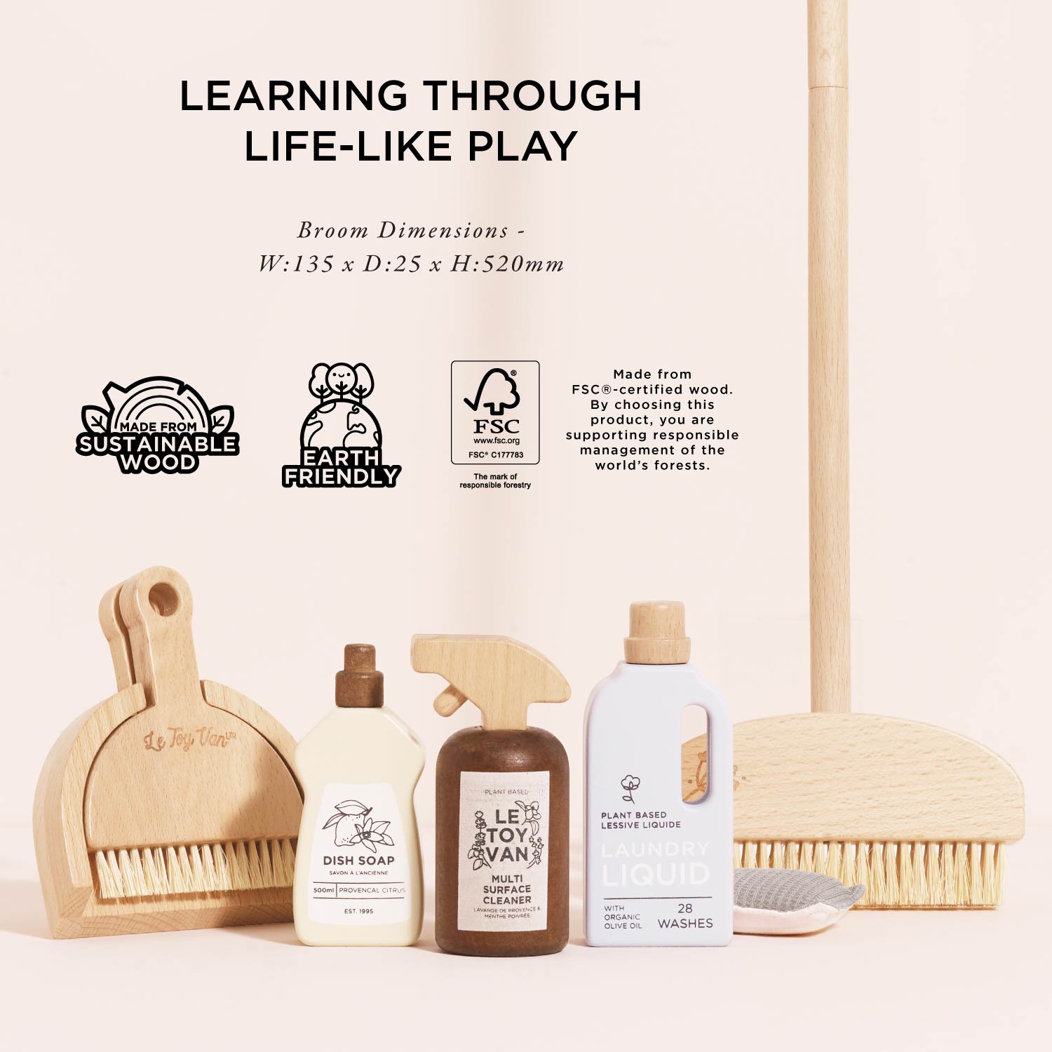 Wooden Cleaning Set — Le Toy Van product photo 6