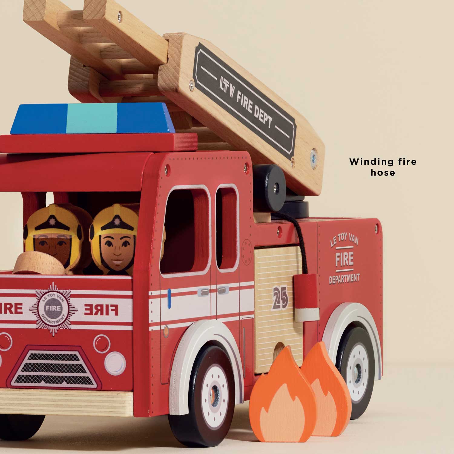 Wooden Fire Engine — Le Toy Van product photo 4