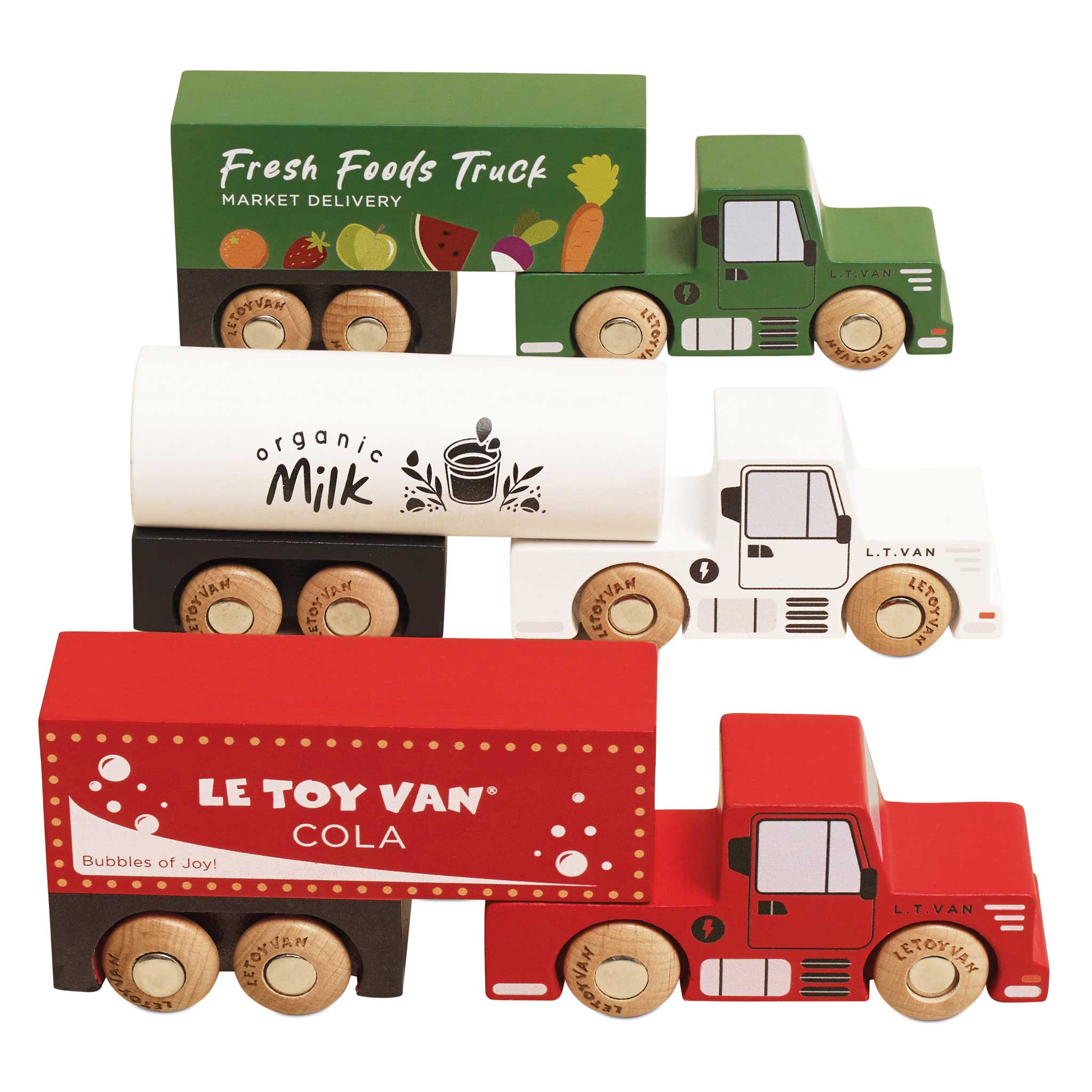 Wooden Trailer Trucks — Le Toy Van product photo 1