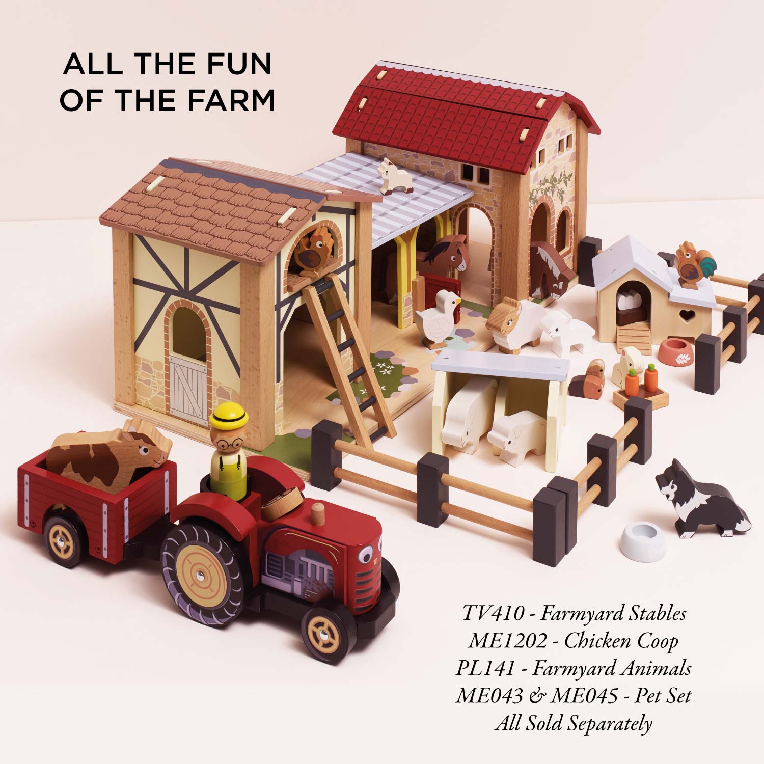 Bertie's Tractor — Le Toy Van product photo 6