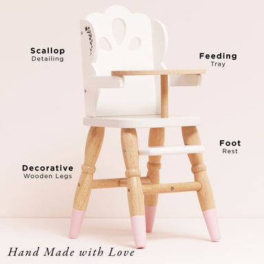 Wooden Doll High Chair — Le Toy Van product photo 2