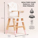 Wooden Doll High Chair — Le Toy Van product photo 6