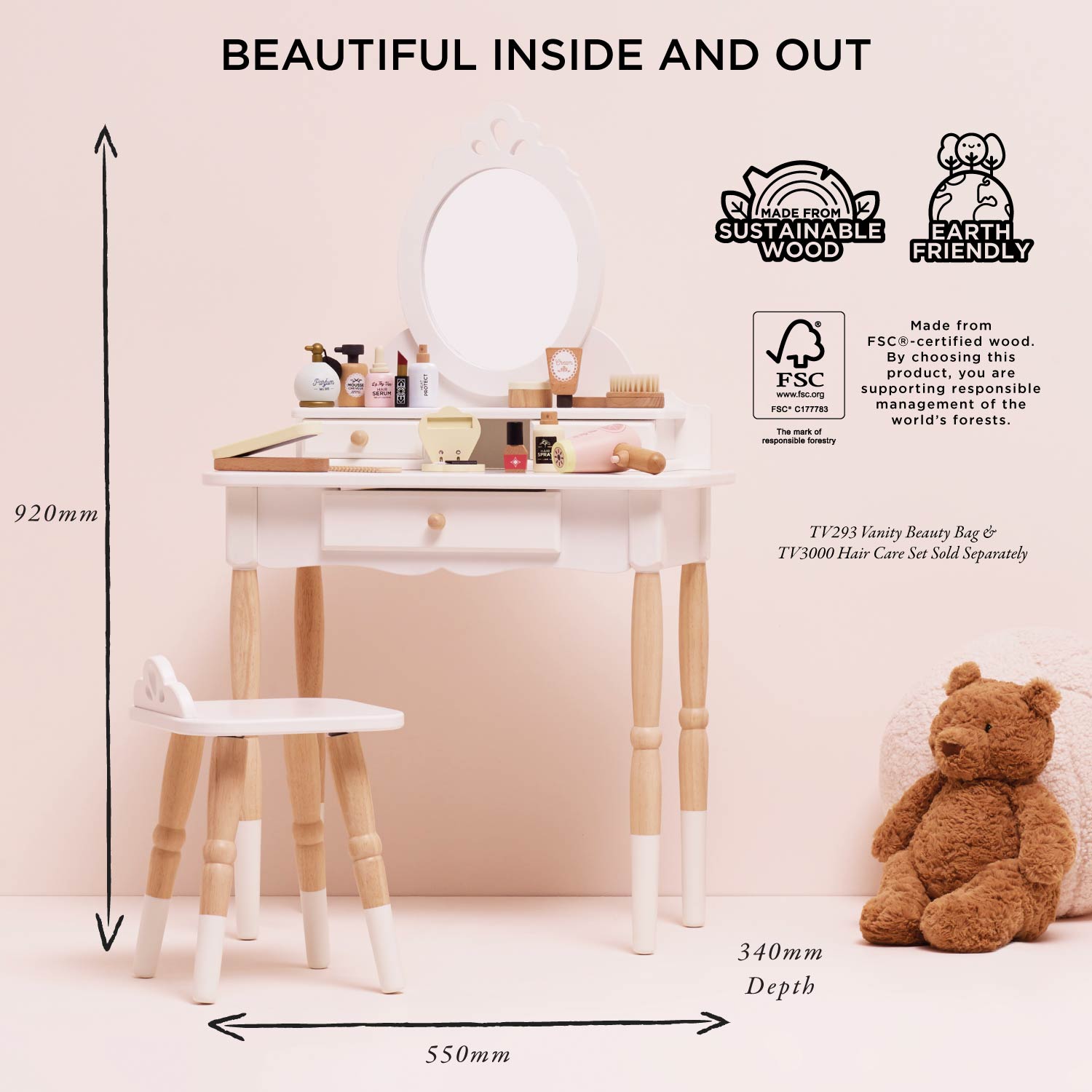 Vanity Table — Le Toy Van product photo 3