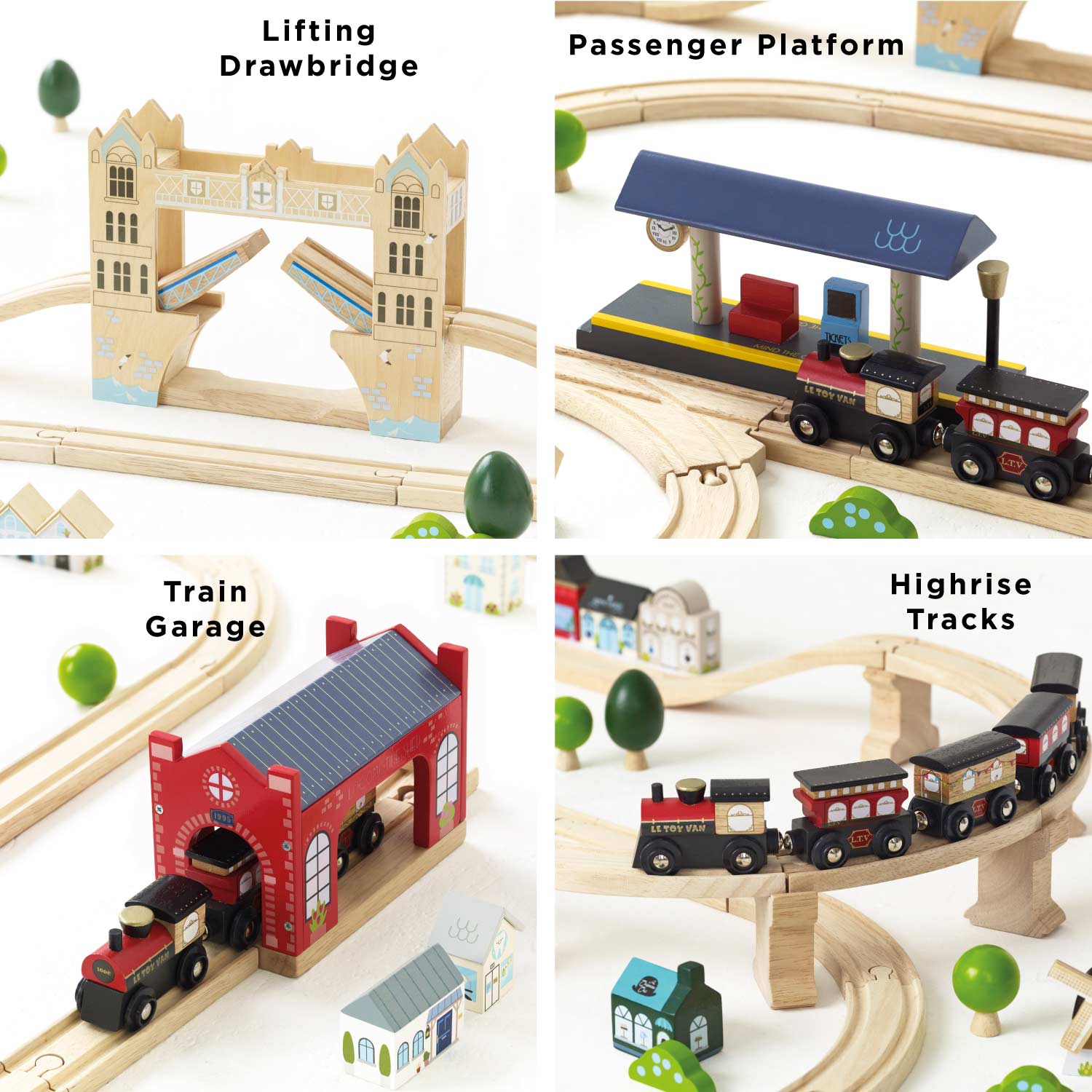 London City Train Set — Le Toy Van product photo 2