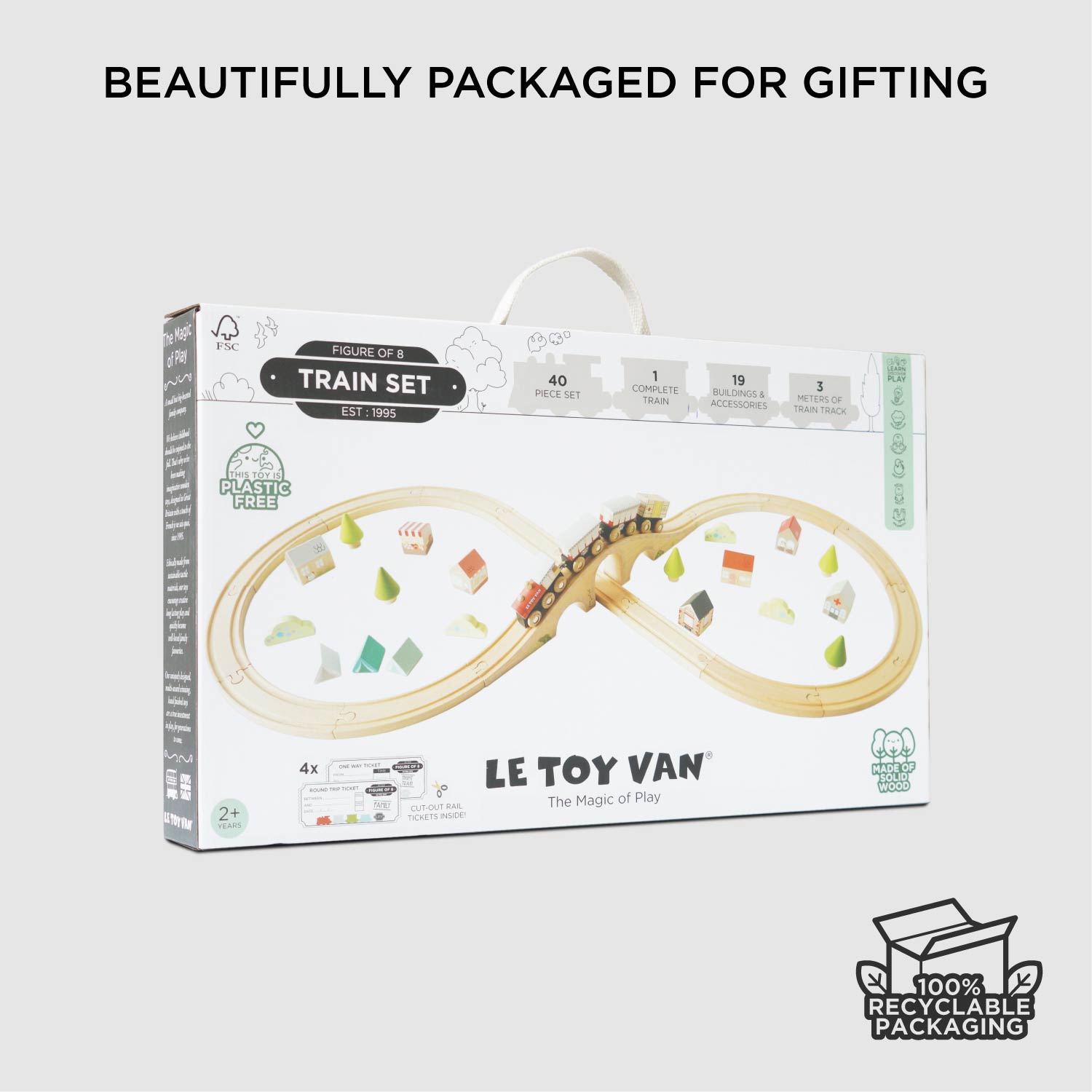Figure of 8 Train Track — Le Toy Van product photo 5