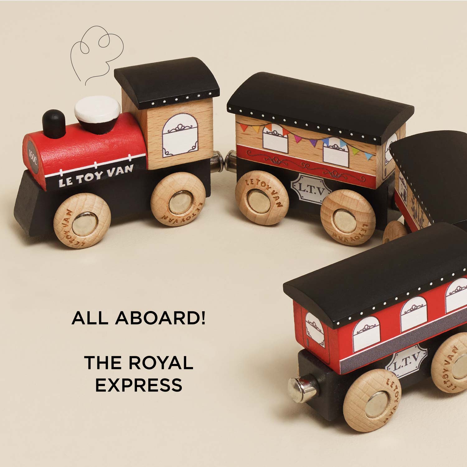 Red Royal Express Train Set — Le Toy Van product photo 3
