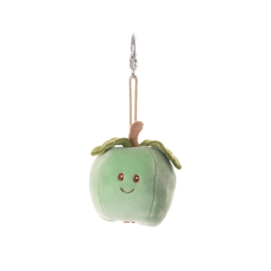 Green Apple Bag Charm