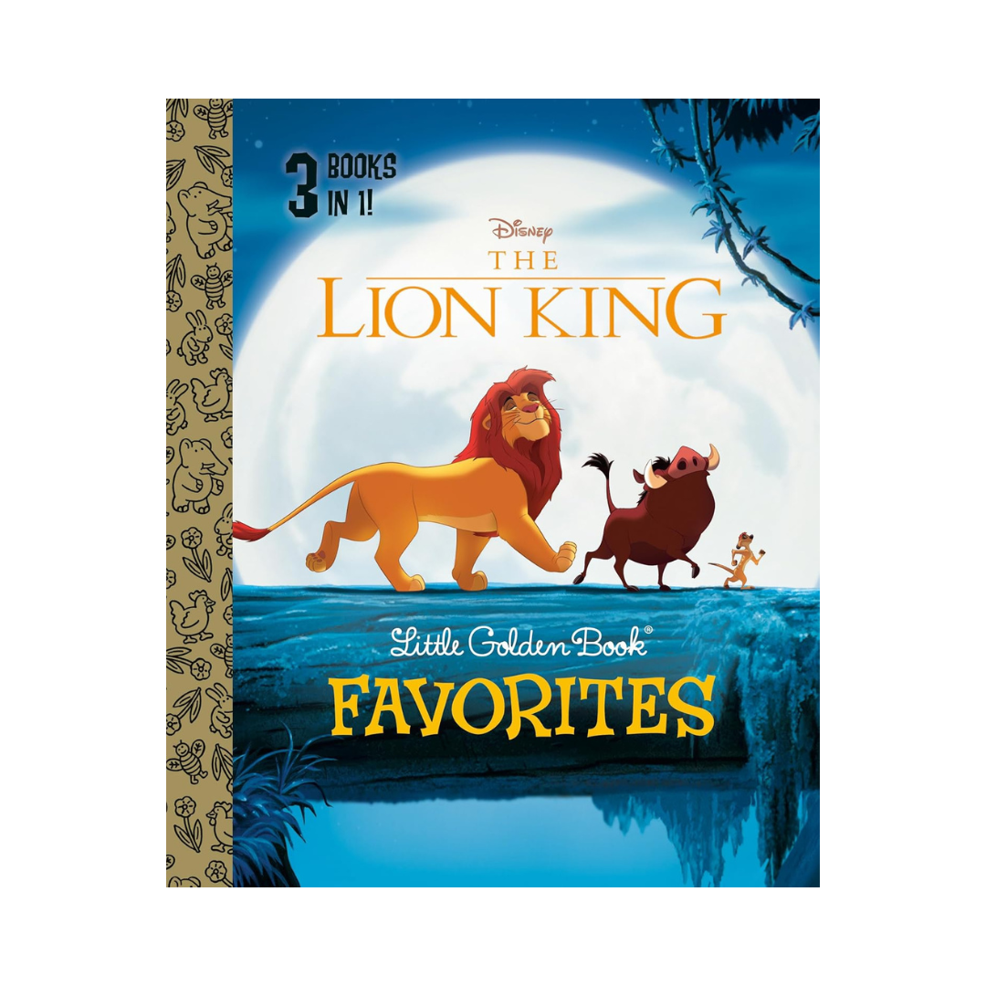 Little Golden Book: The Lion King, 3 in 1
