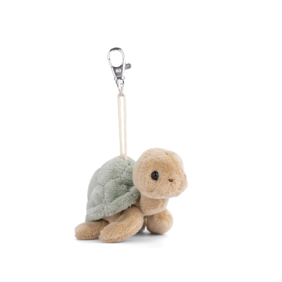 Sandy Turtle Bag Charm -Green