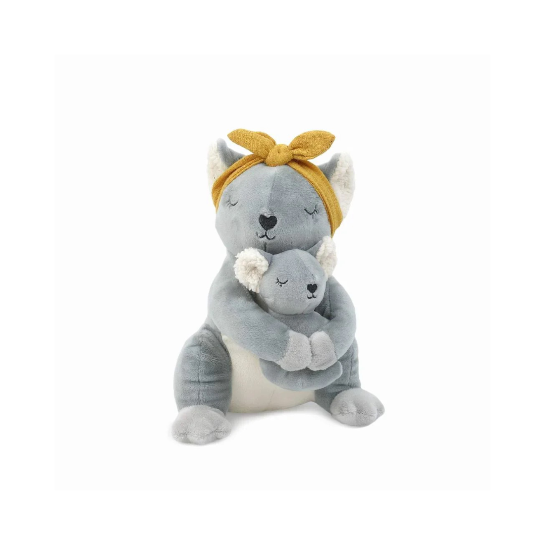 Gray Kolie Koala & Baby Boo