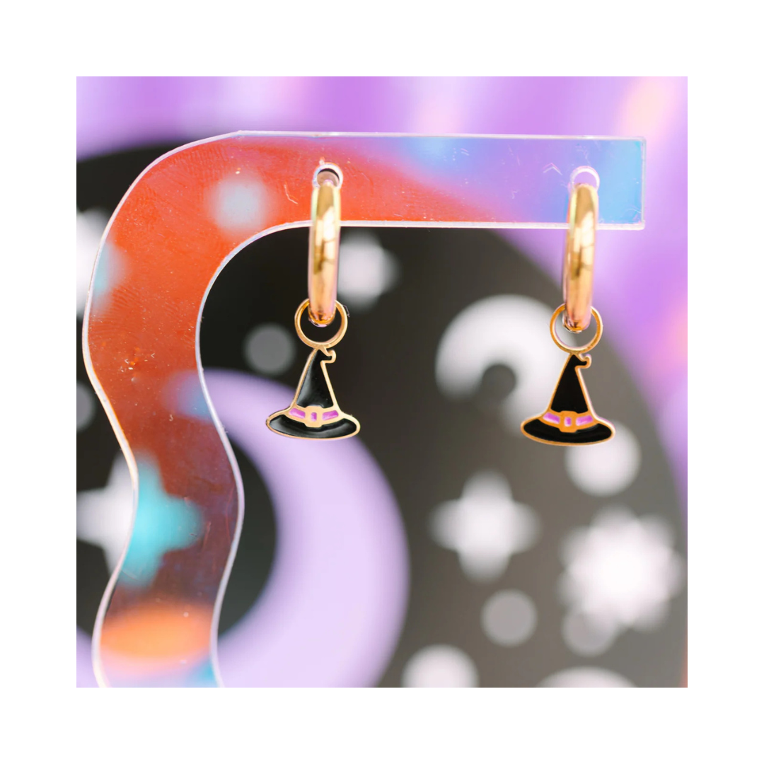 Witch Hat Earring Charm