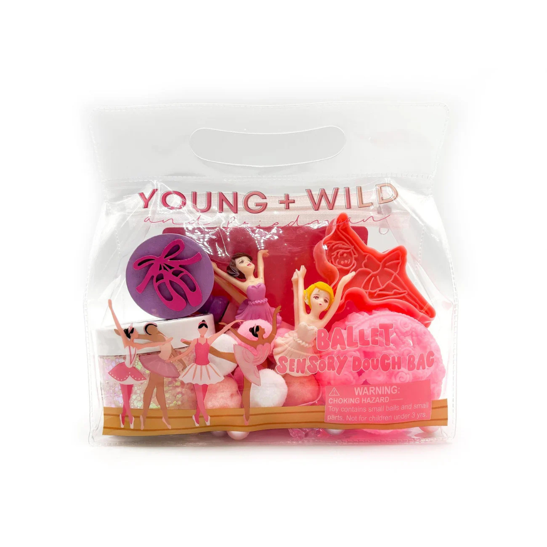 Ballerina Sensory Dough Bag