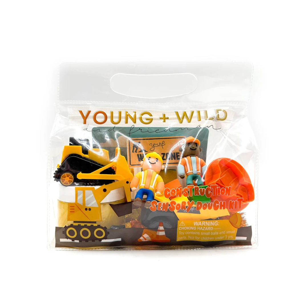 Construction Sensory Dough Bag