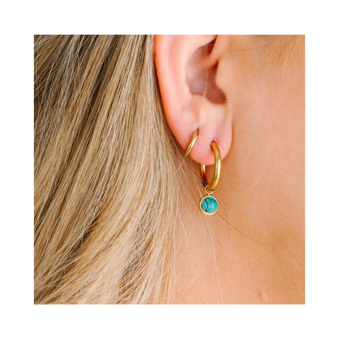 Turquoise Earring Charm