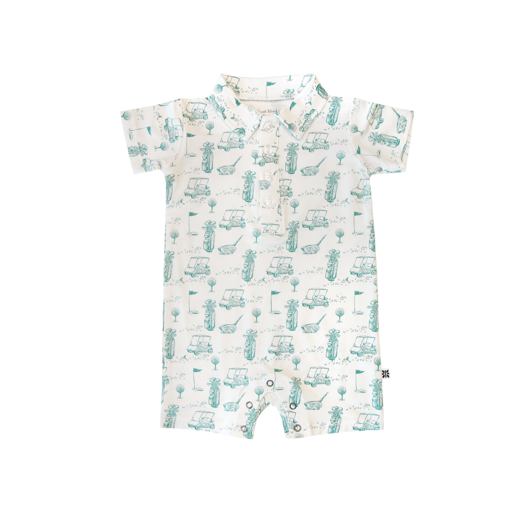 18 Holes Polo Romper