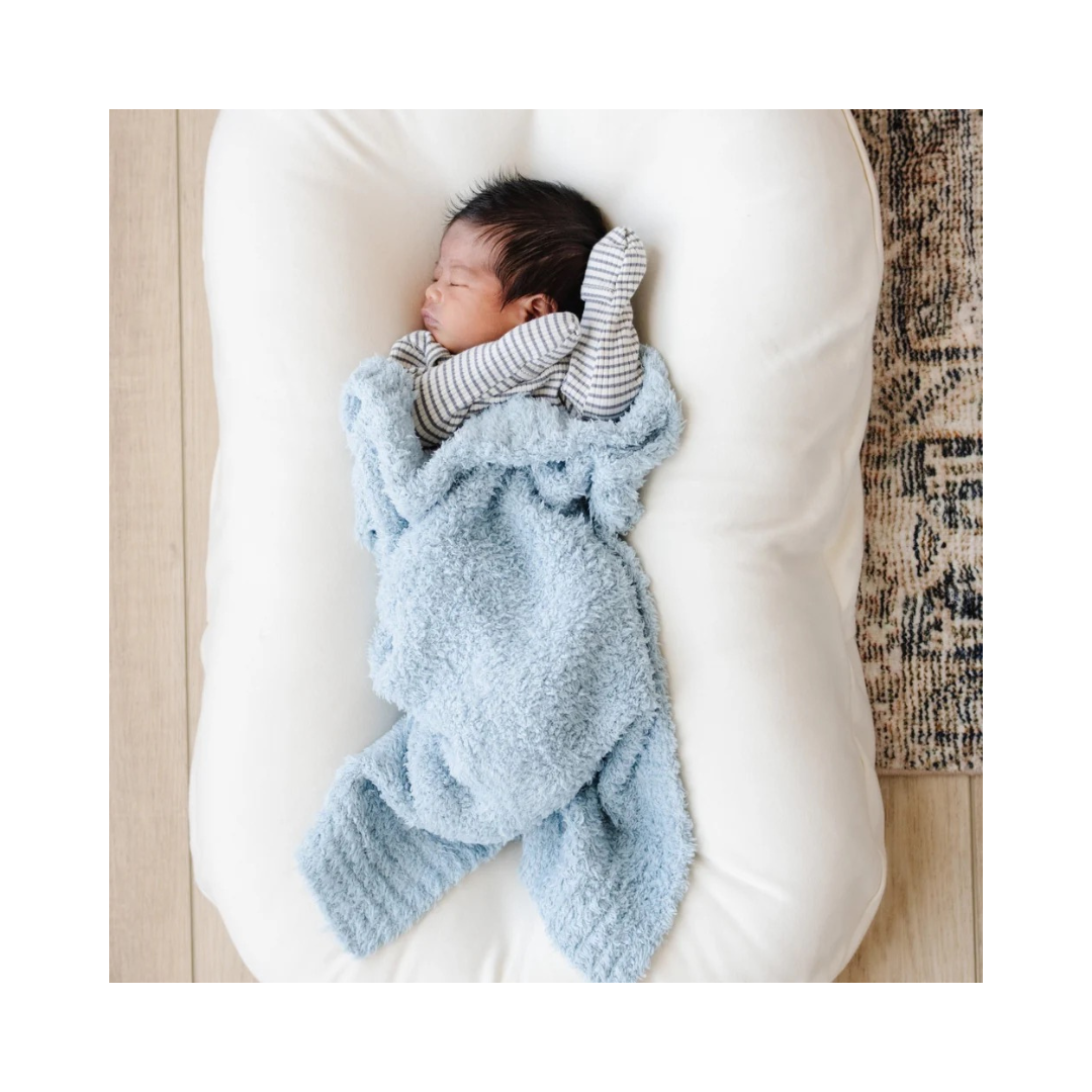 Bamboni Light Blue Mini Blanket