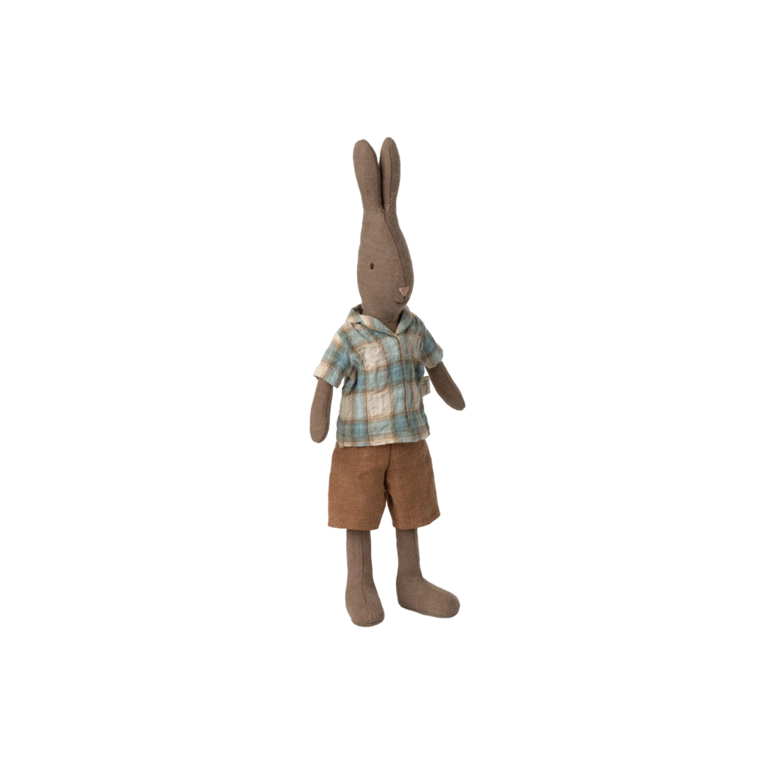 Rabbit Size 2 Brown Shirt & Shorts