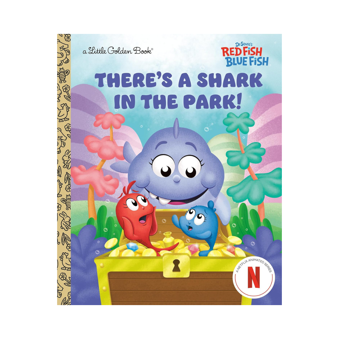 Little Golden Book: There's A Shark in The Park