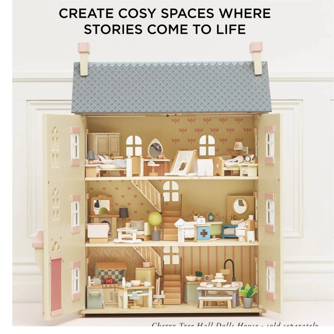 Complete Doll House Furniture Set