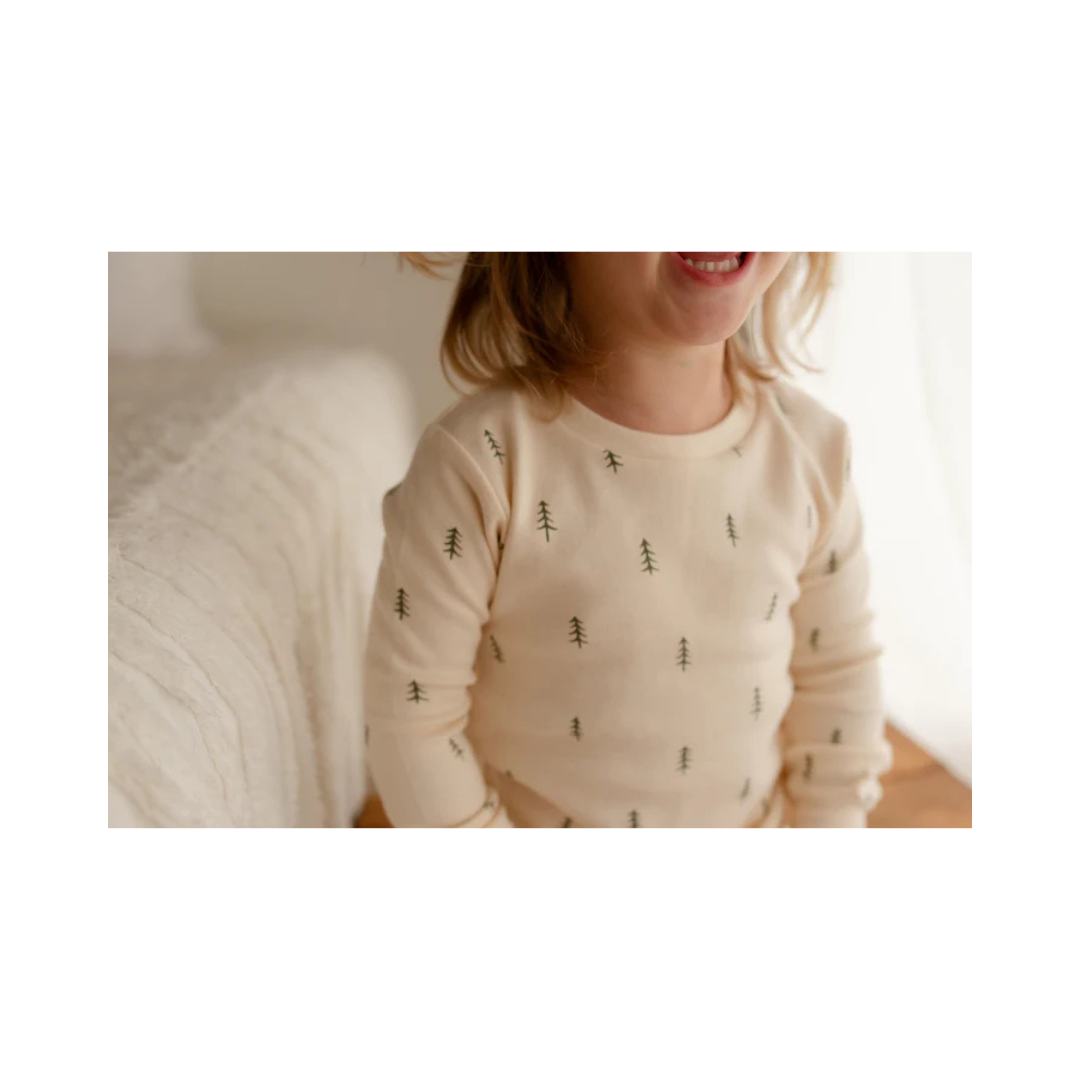 Buttercream Tree Long Sleeve PJ Set