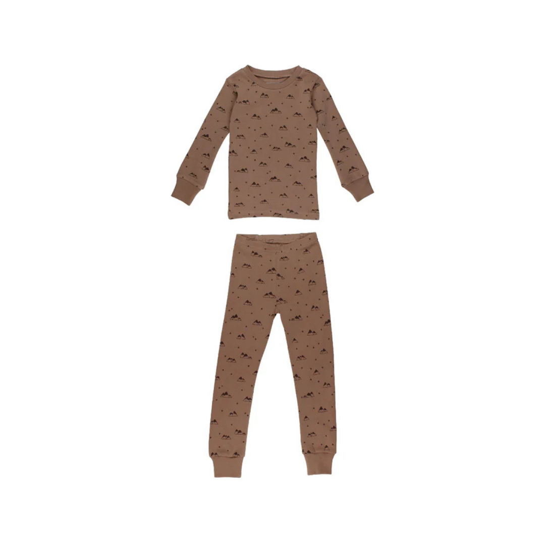 Latte Mountain Long Sleeve PJ Set