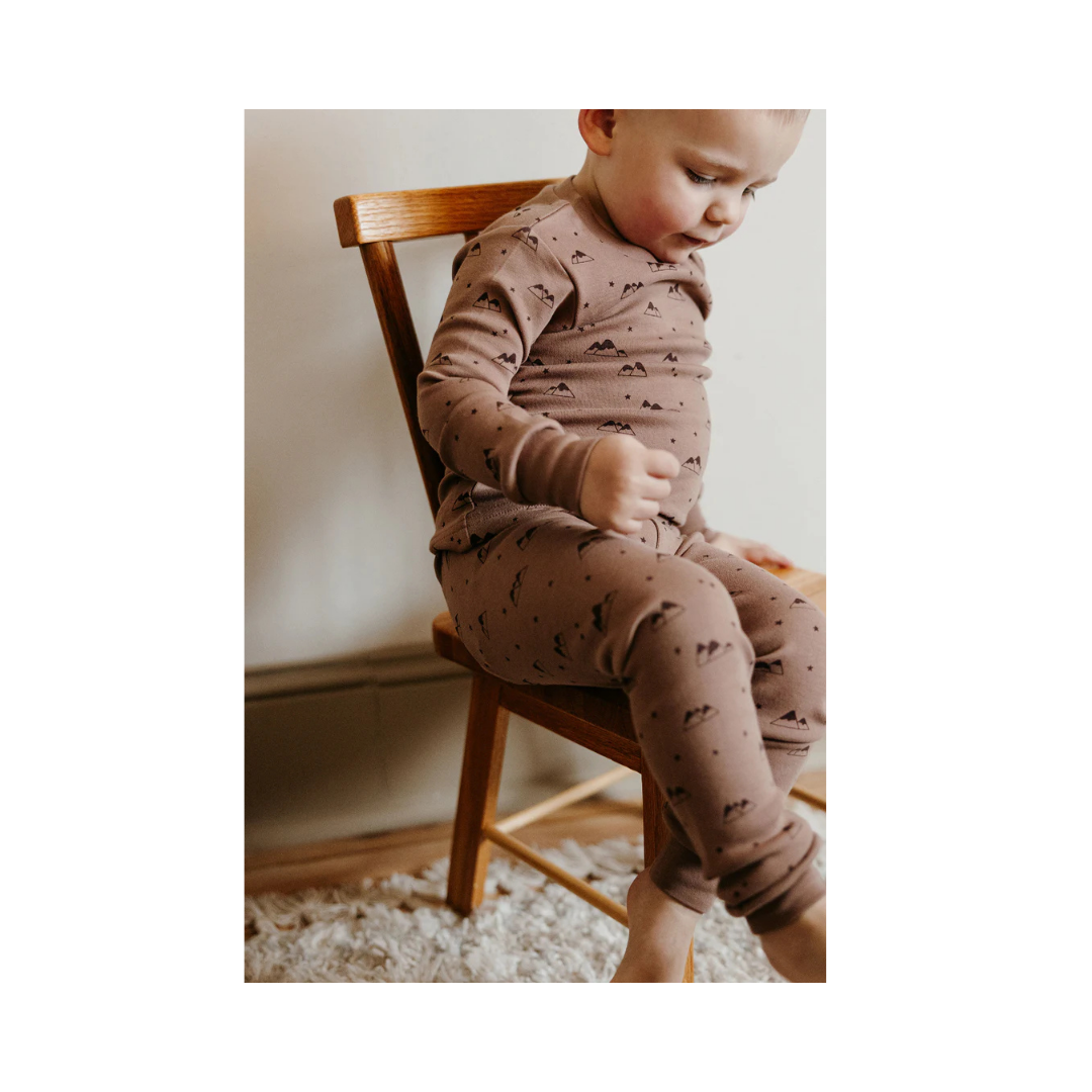 Latte Mountain Long Sleeve PJ Set