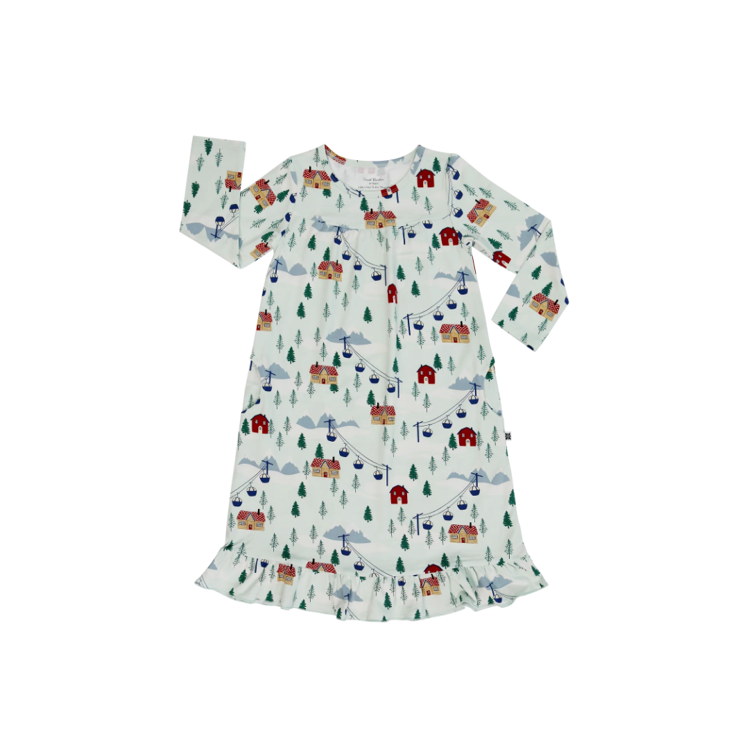 What Goes Up Boho Nightgown