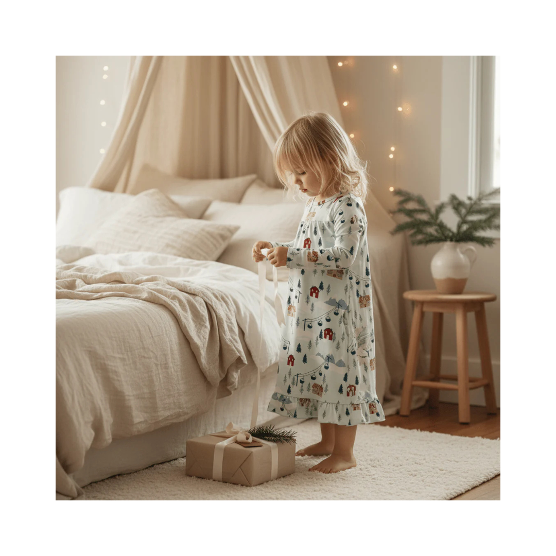 What Goes Up Boho Nightgown