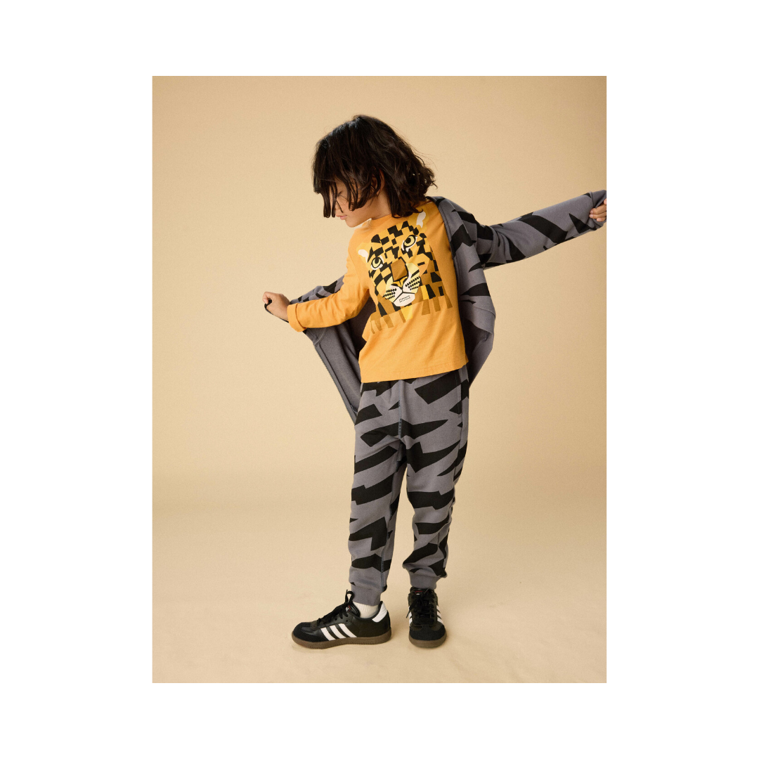 Savanna Bojagi Leopard Graphic Tee