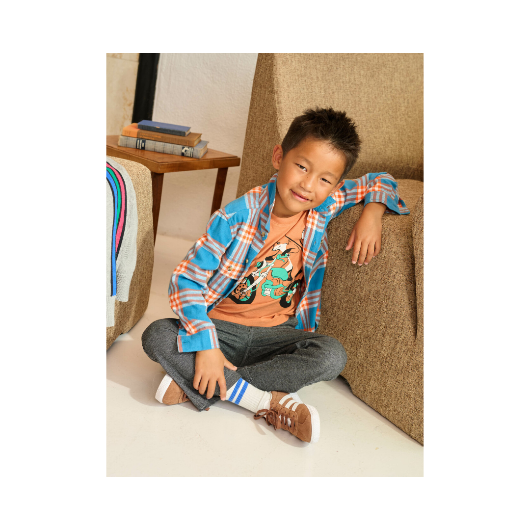 Raw Sienna Motor Bike Fox Graphic Tee