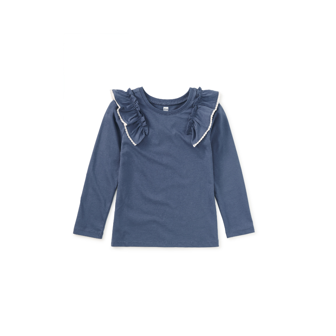 Triumph Long Sleeve Lace Trim Top