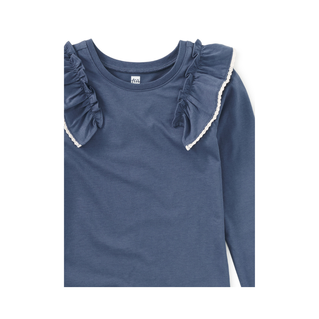 Triumph Long Sleeve Lace Trim Top