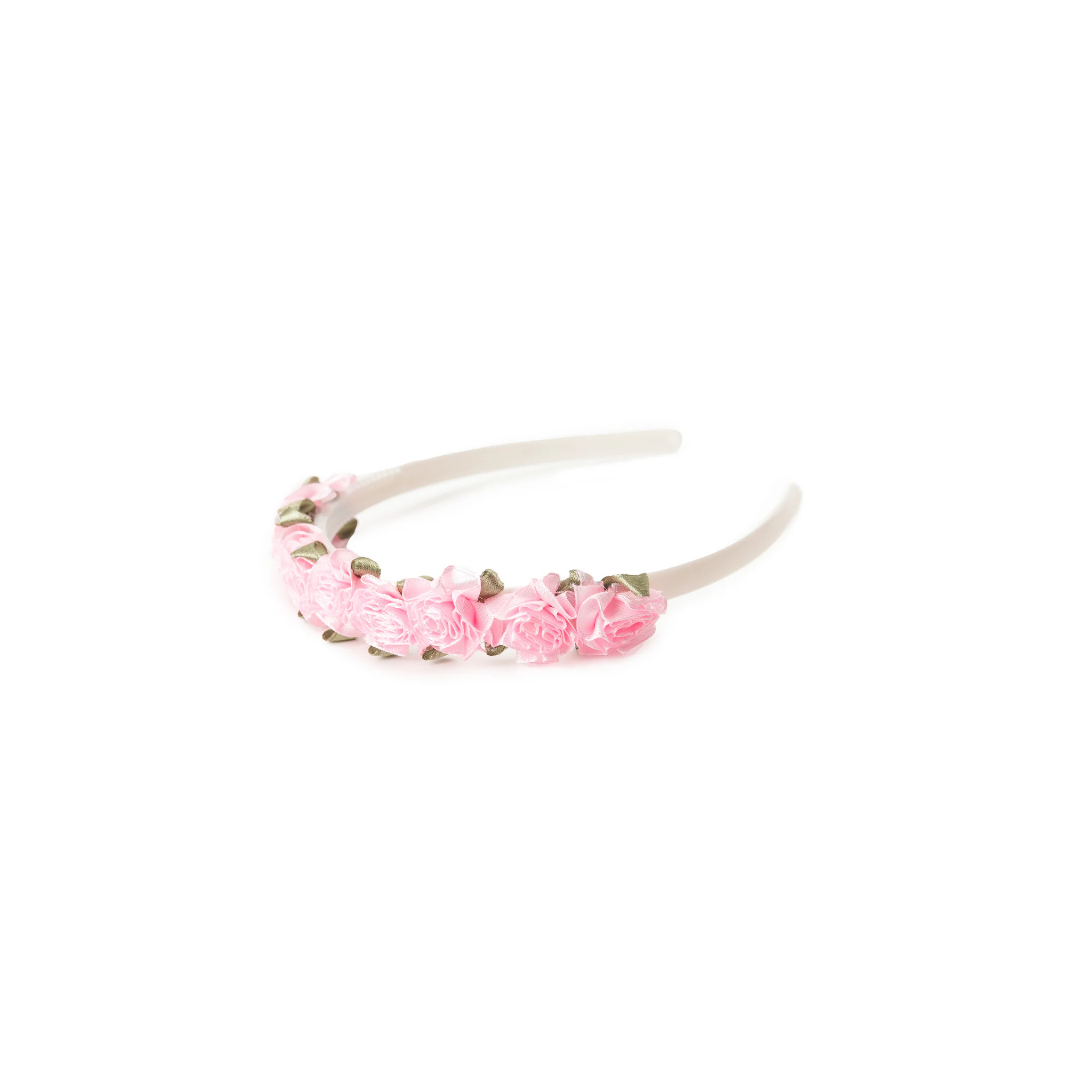 Pink Flower Headband
