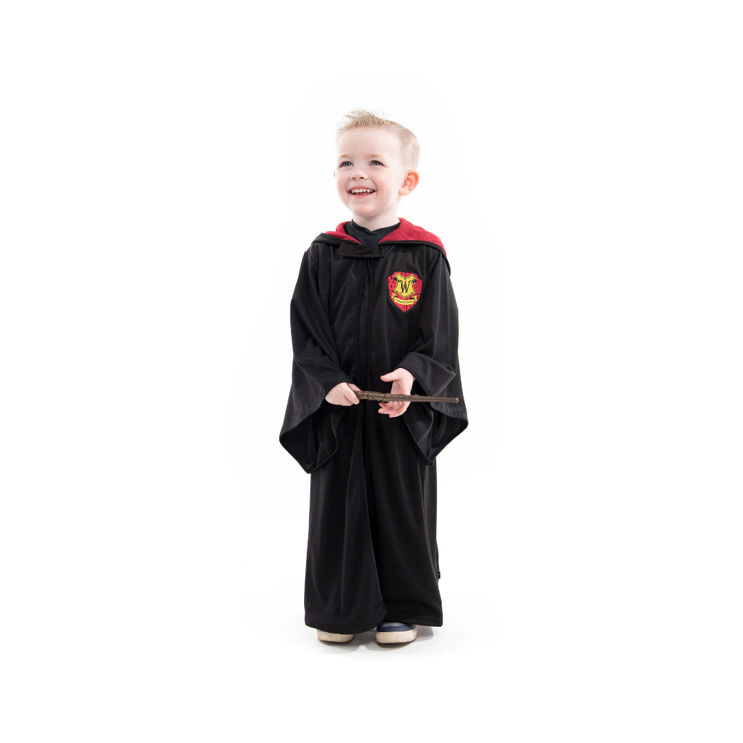 Red Hooded Wizard Robe